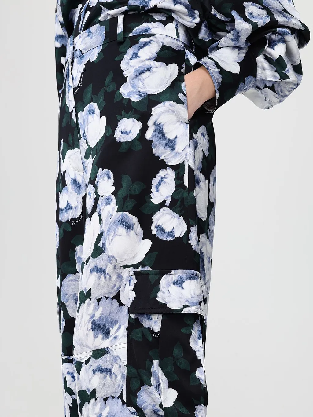 Stella Mccartney Flower Printed Pants