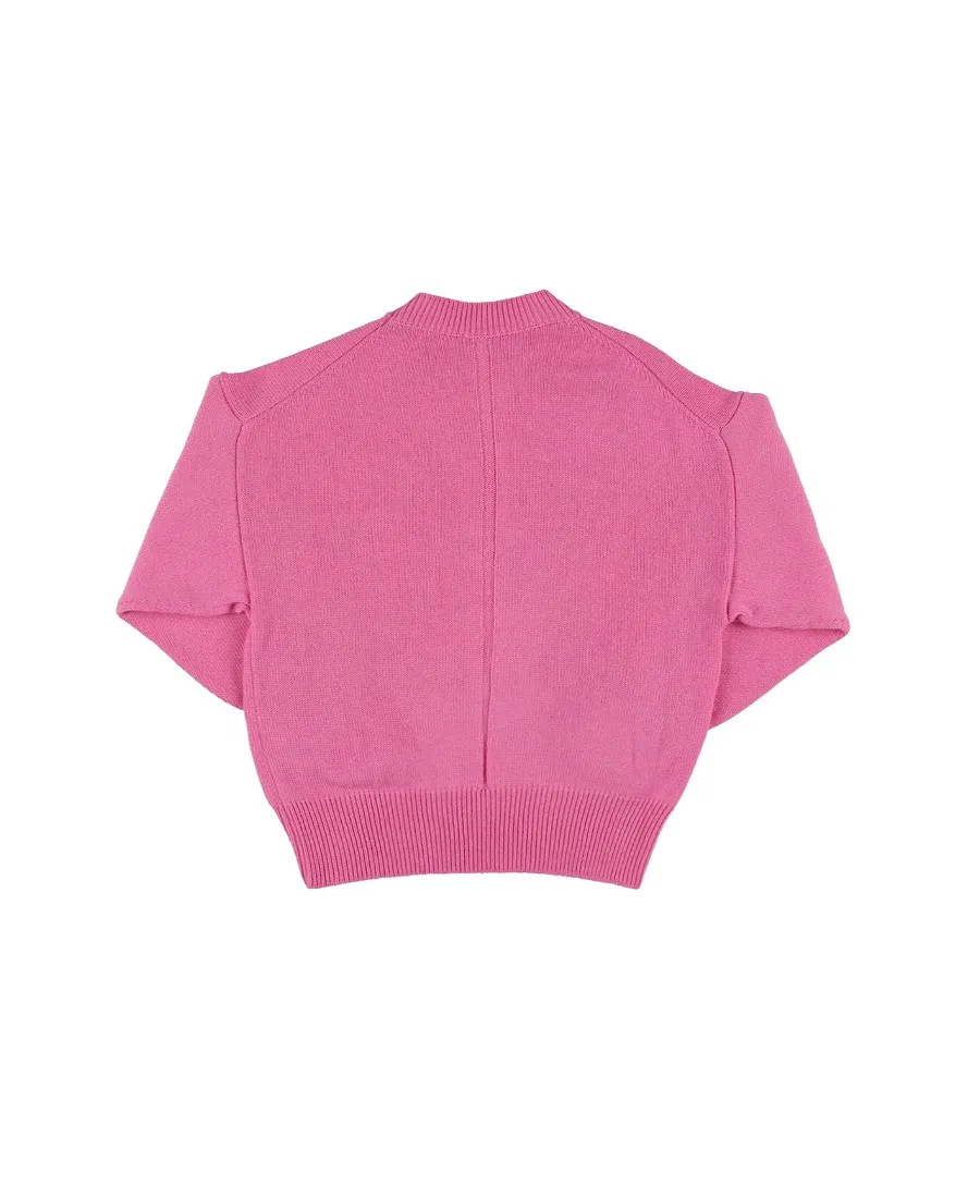Round-Neck Knitted Cashmere Pullover