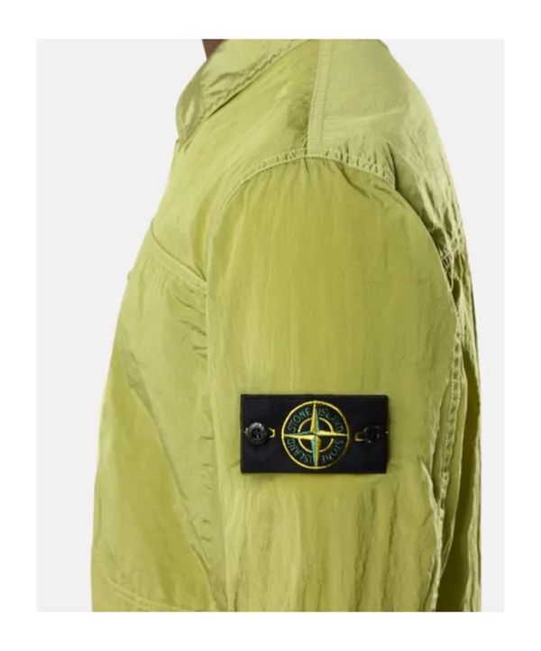 Stone Island Zip-Up Regular-Fit Overshirt