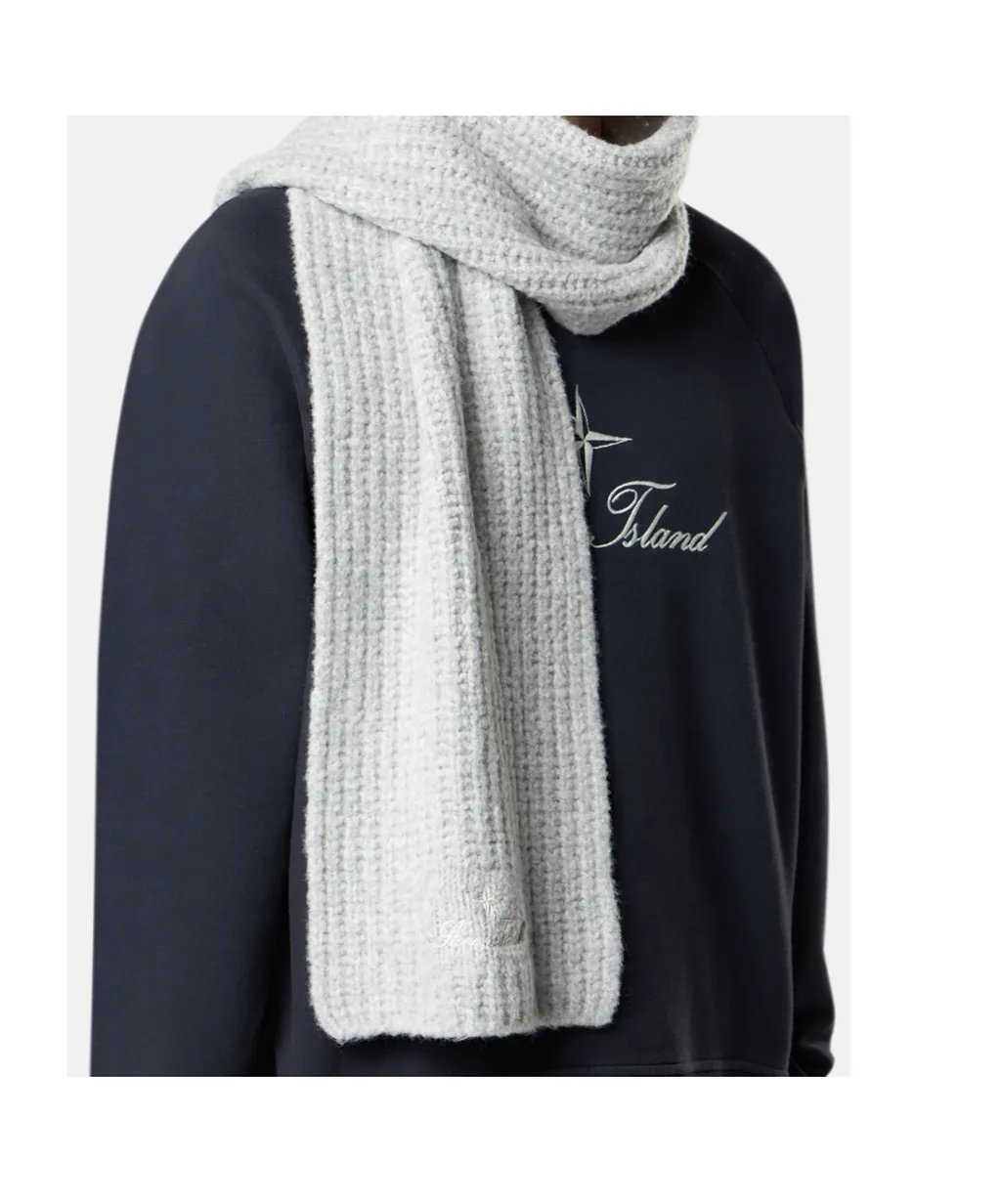 Scarf With Archival Logo