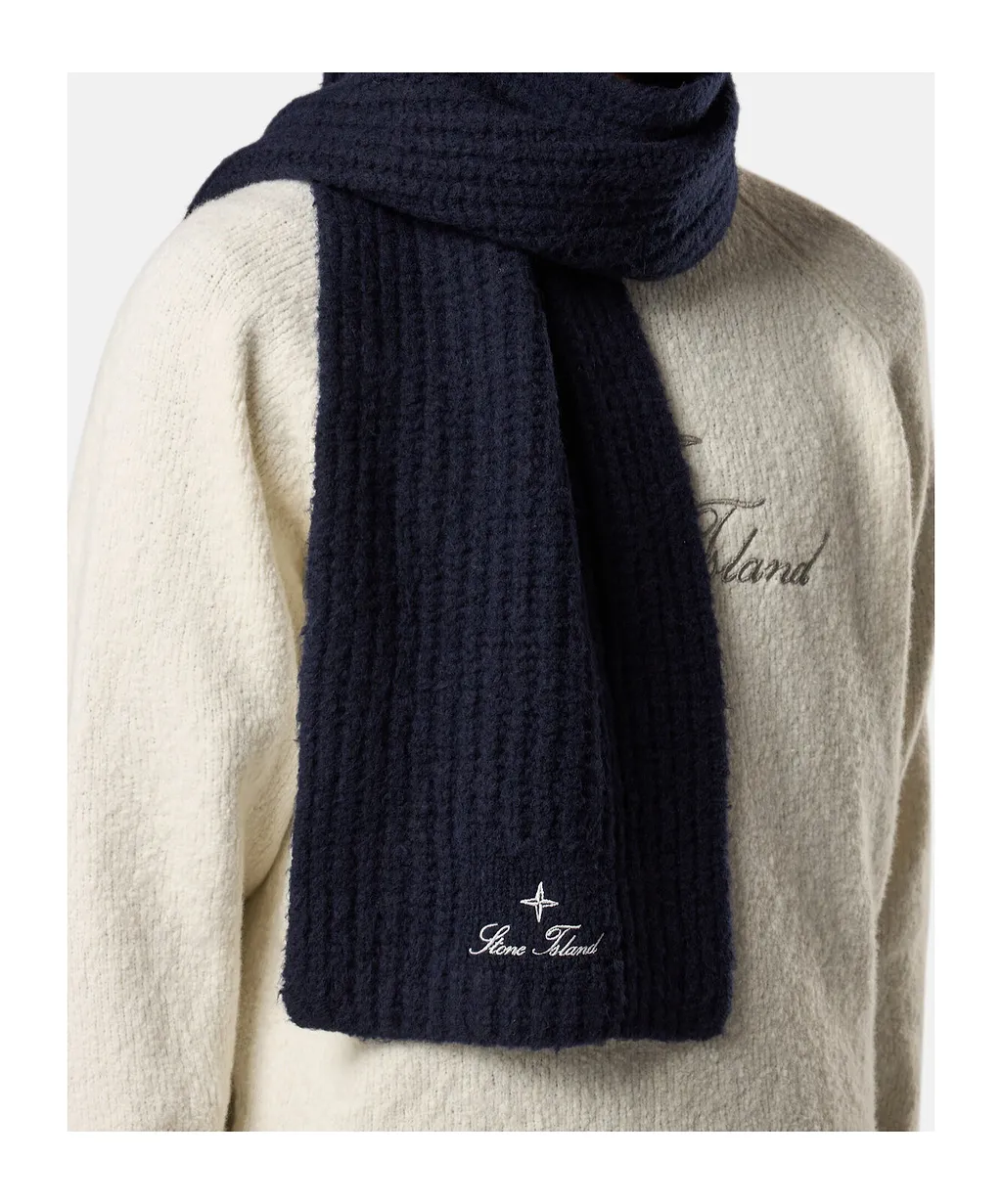 Scarf With Archival Logo