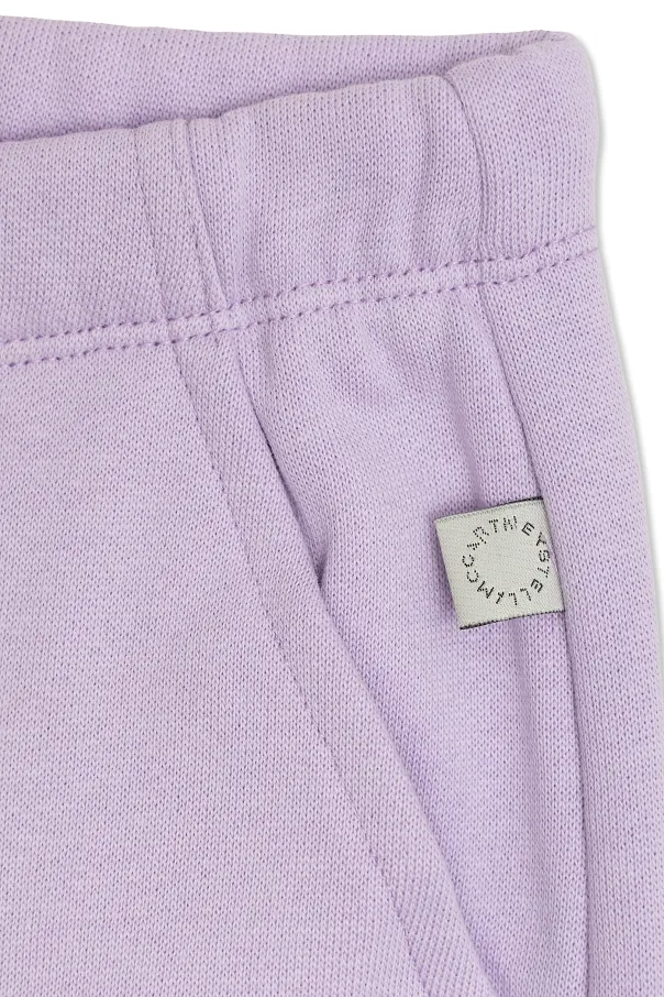 Stella Mccartney Kids Graphic Patterned Drawstring Trousers