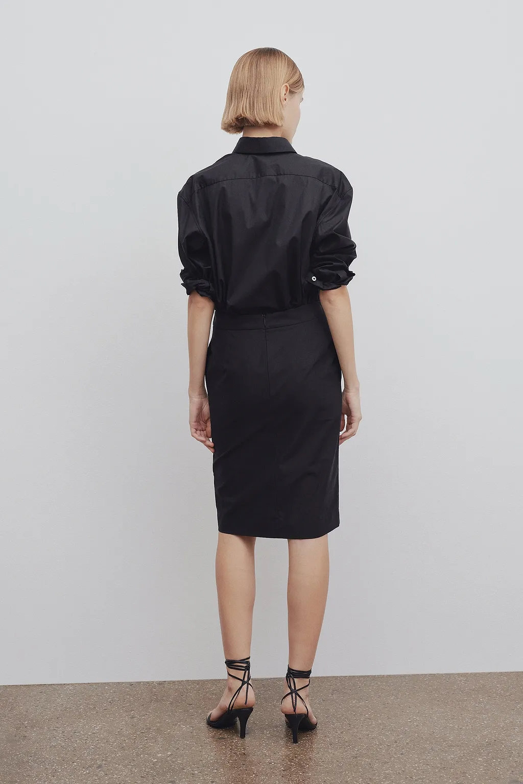 The Row Front-Split Midi Skirt