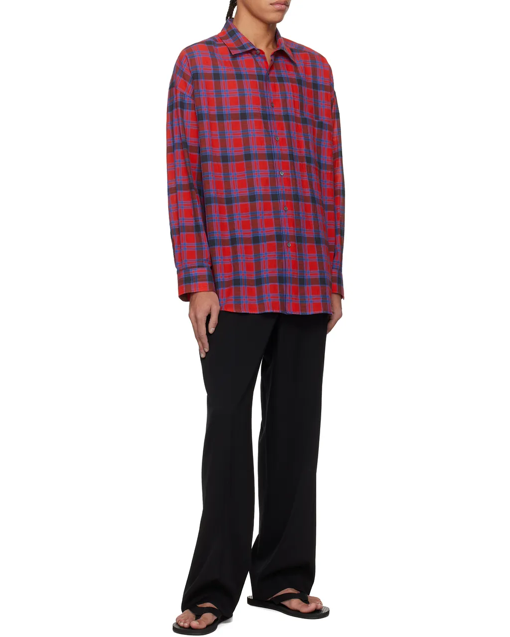 The Row Lancaster Checked Shirt