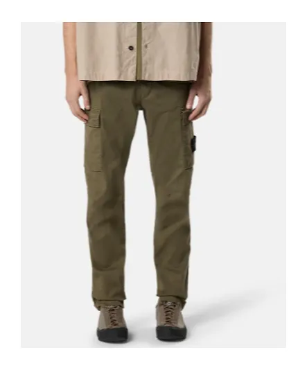 Stone Island Logo Patch Pants