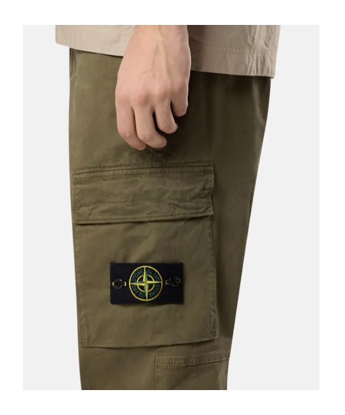 Stone Island Logo Patch Pants