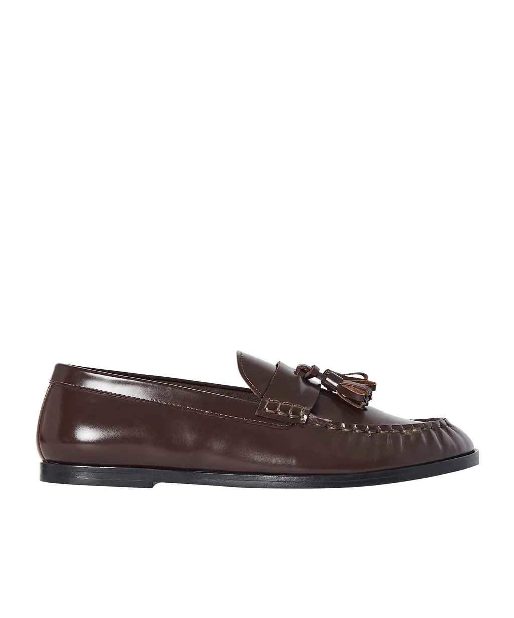 The Row Tassel Detailed Loafers