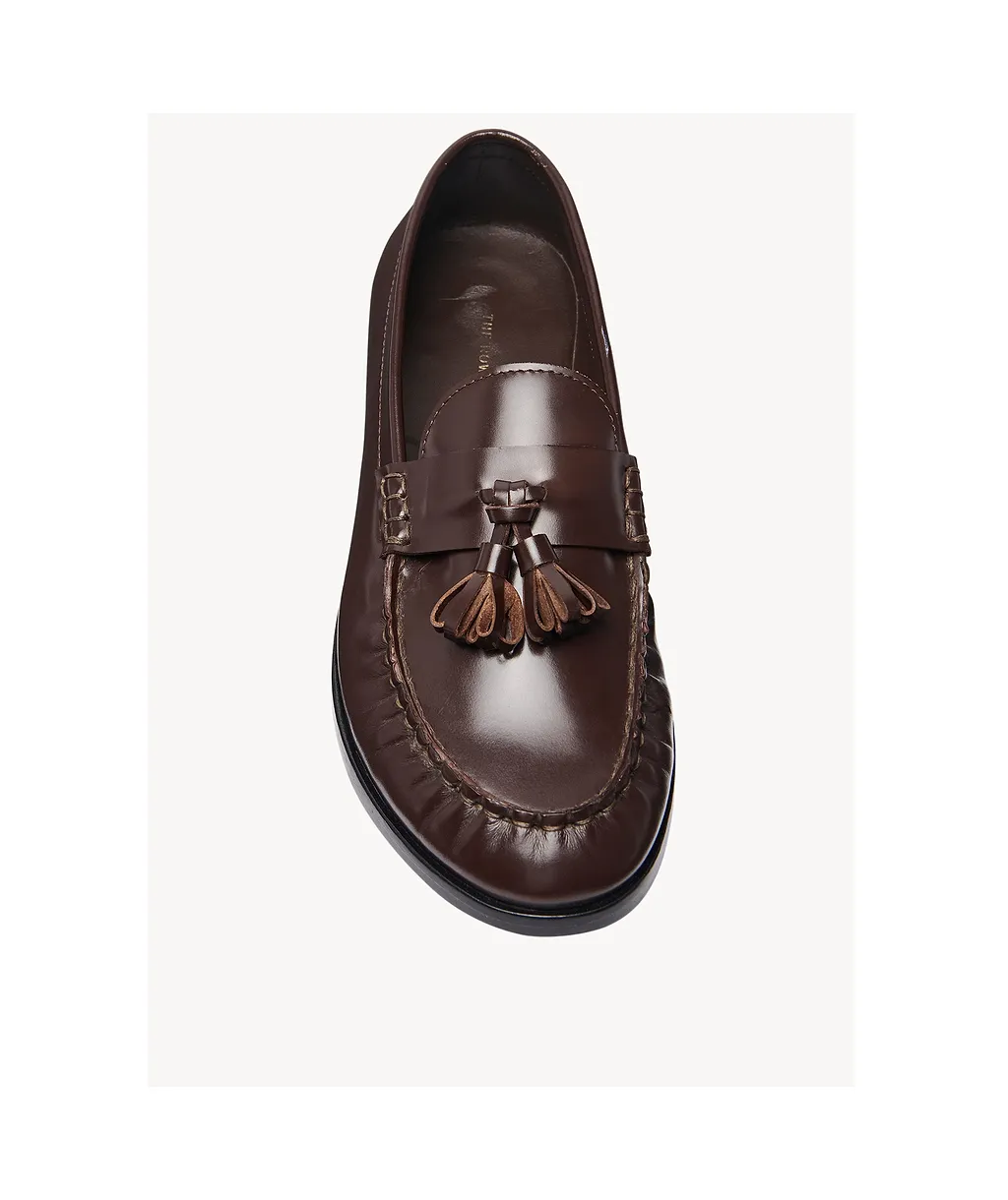The Row Tassel Detailed Loafers
