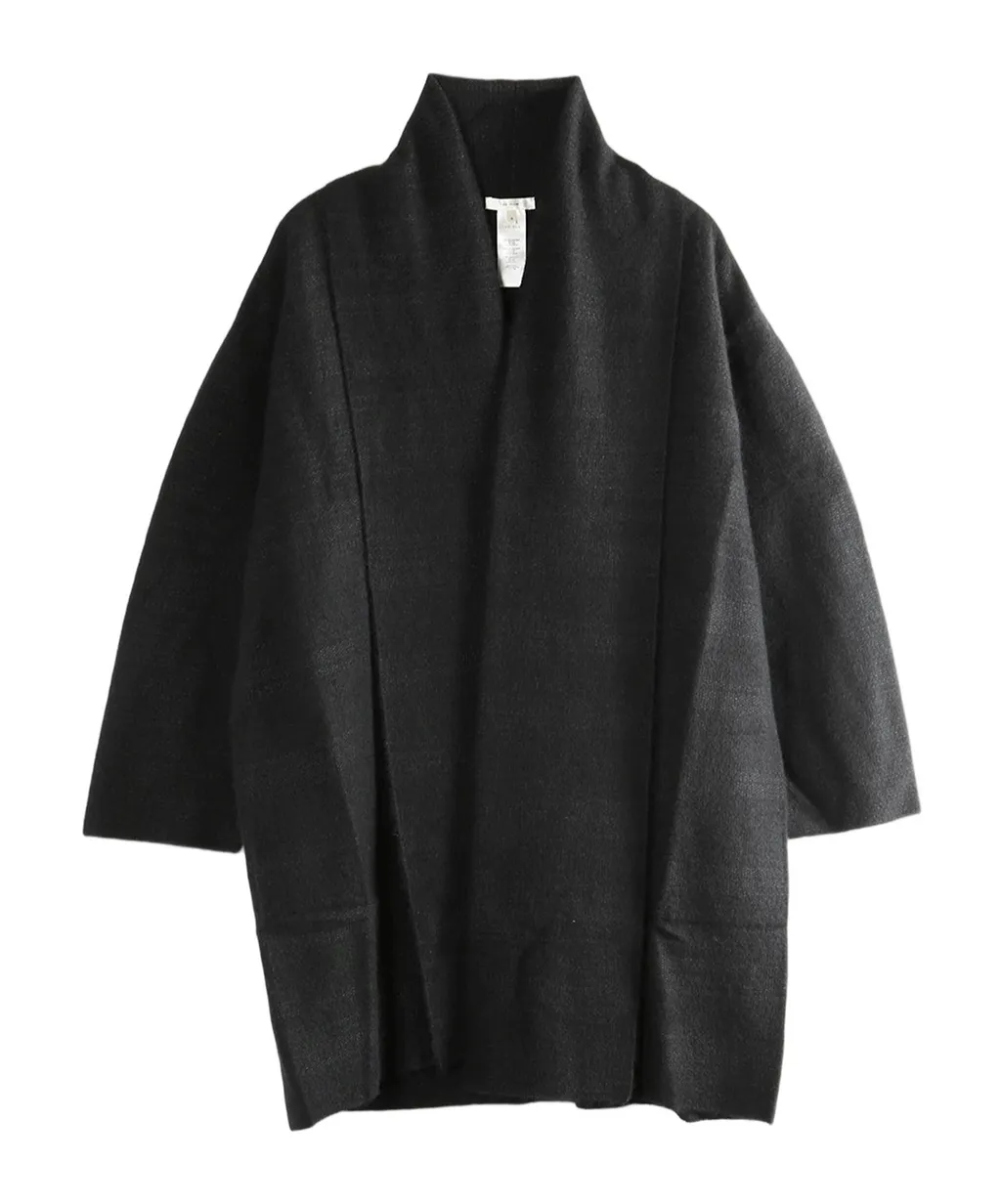 Wide-Sleeve Coat