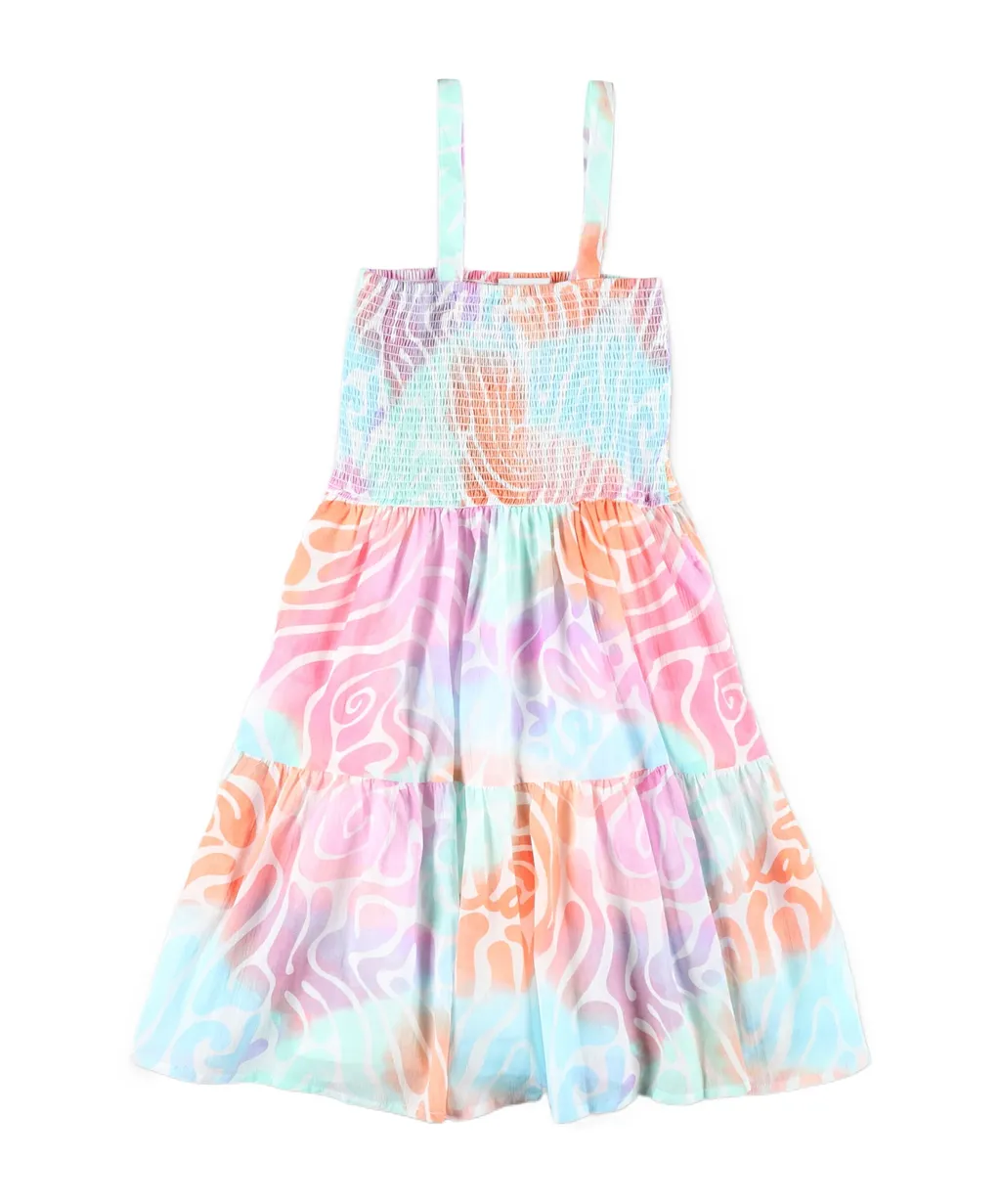 Stella Mccartney Kids Smocked Printed Dress