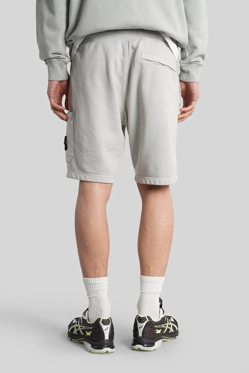 Stone Island Drawstring Fleece Shorts