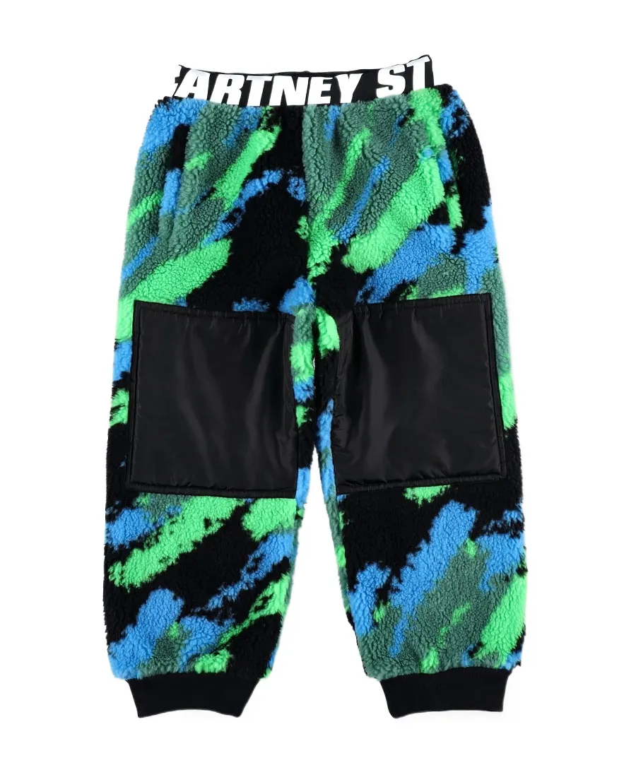 Stella Mccartney Kids Teddy Fleece Jogging Pants