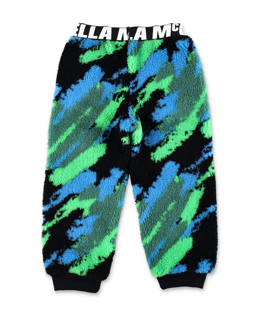 Stella Mccartney Kids Teddy Fleece Jogging Pants