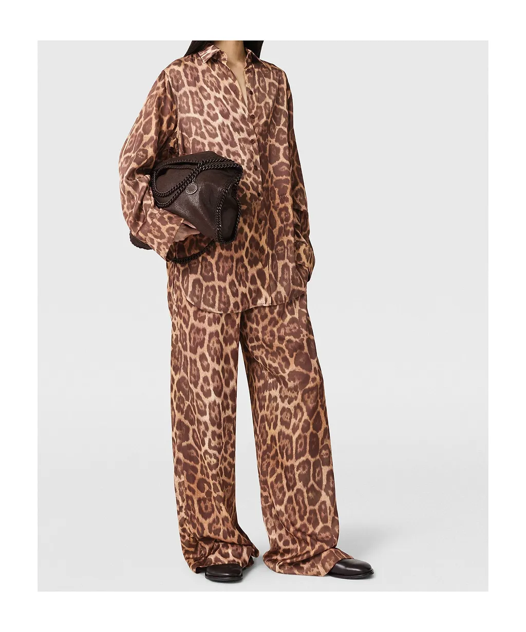 Stella Mccartney Leopard Printed Shirt
