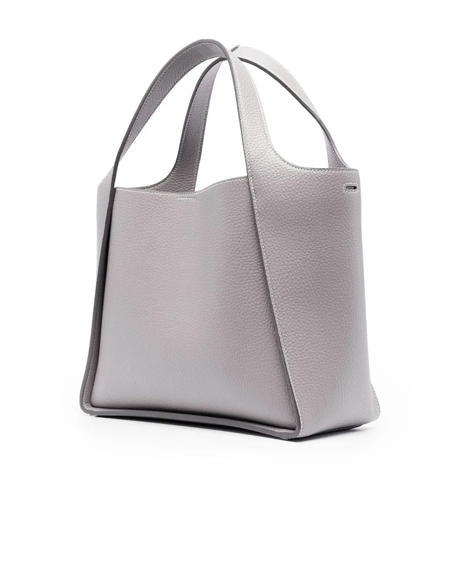Stella Mccartney Logo Perforated Shoulder Bag