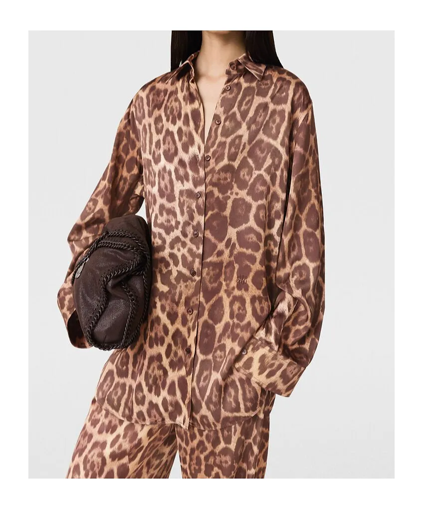 Stella Mccartney Leopard Printed Shirt