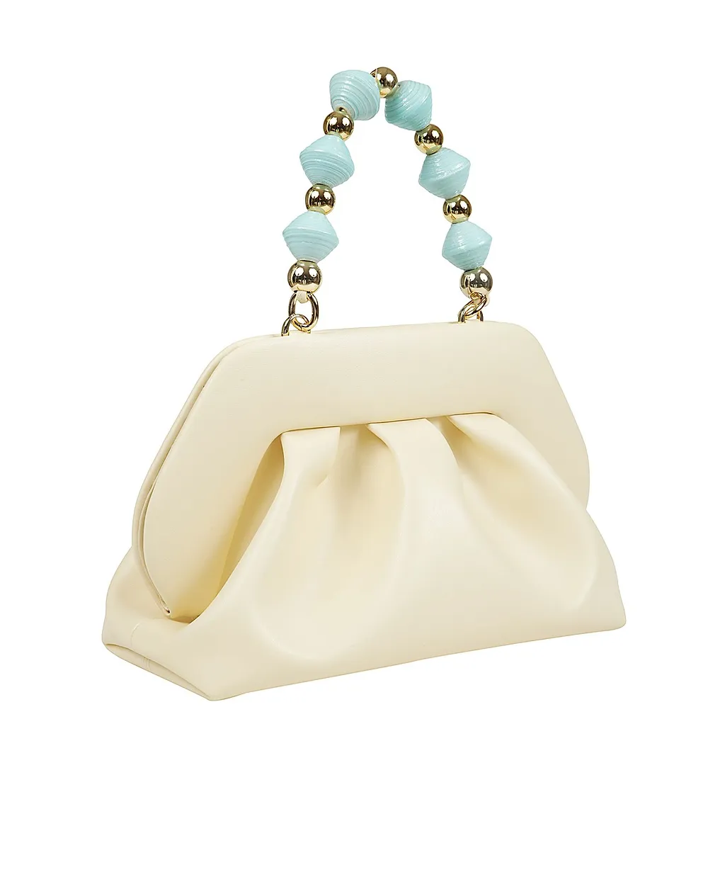 Bead-Embellished Tote Bag