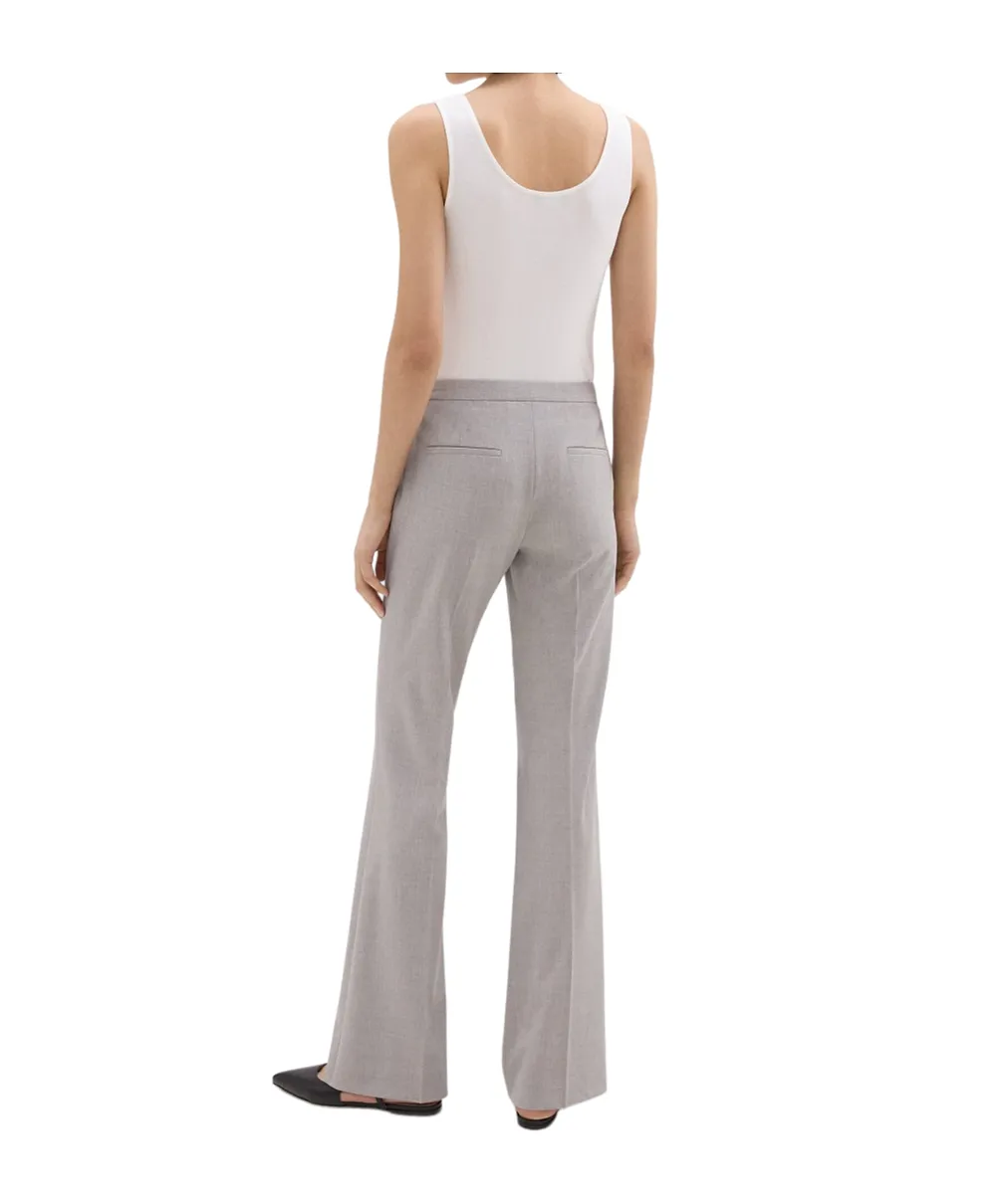 Demitria Wool Low-Rise Pants