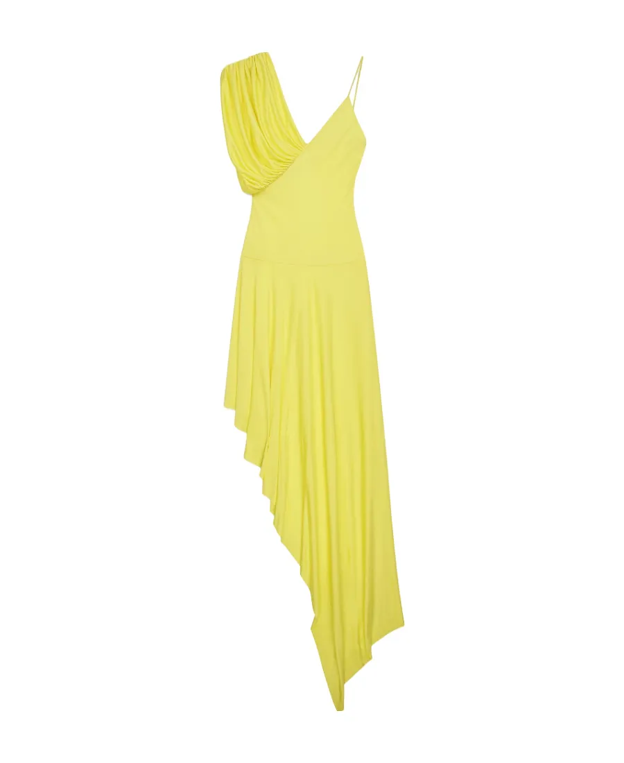 Stella Mccartney One-Shoulder Asymmetric Dress