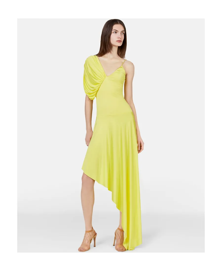 Stella Mccartney One-Shoulder Asymmetric Dress