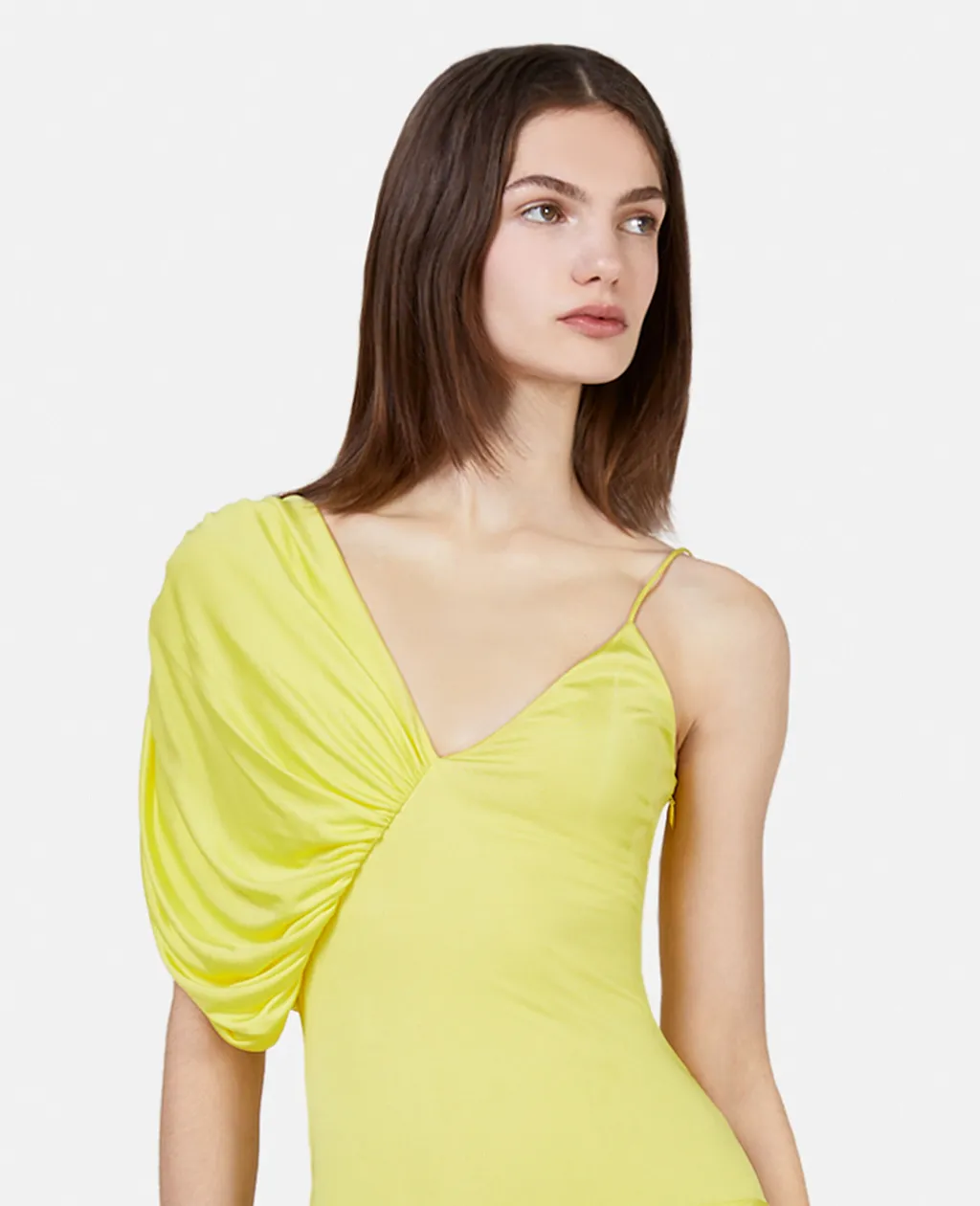 Stella Mccartney One-Shoulder Asymmetric Dress