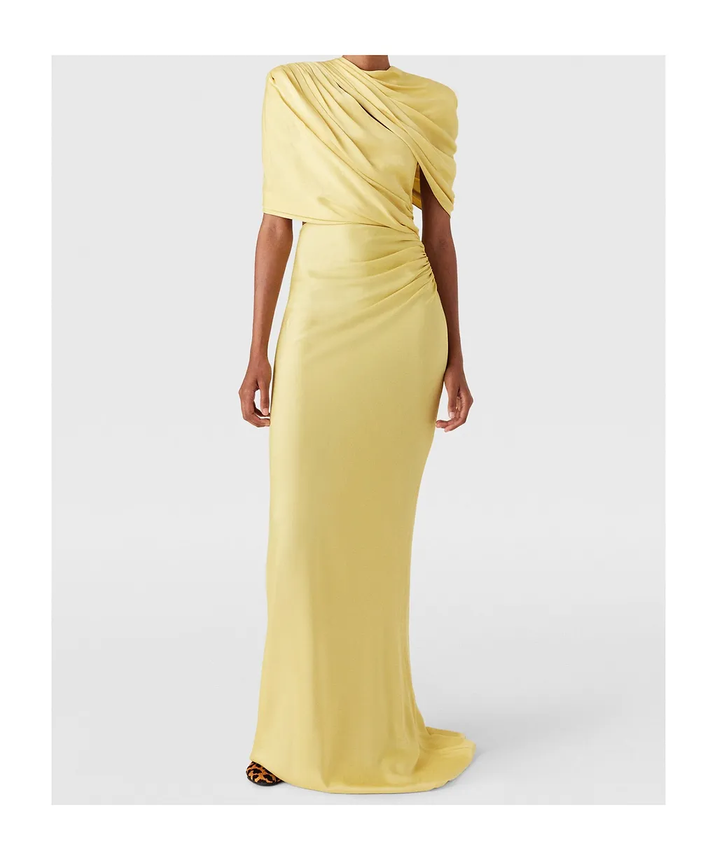 Stella Mccartney Wrap-Over Maxi Dress