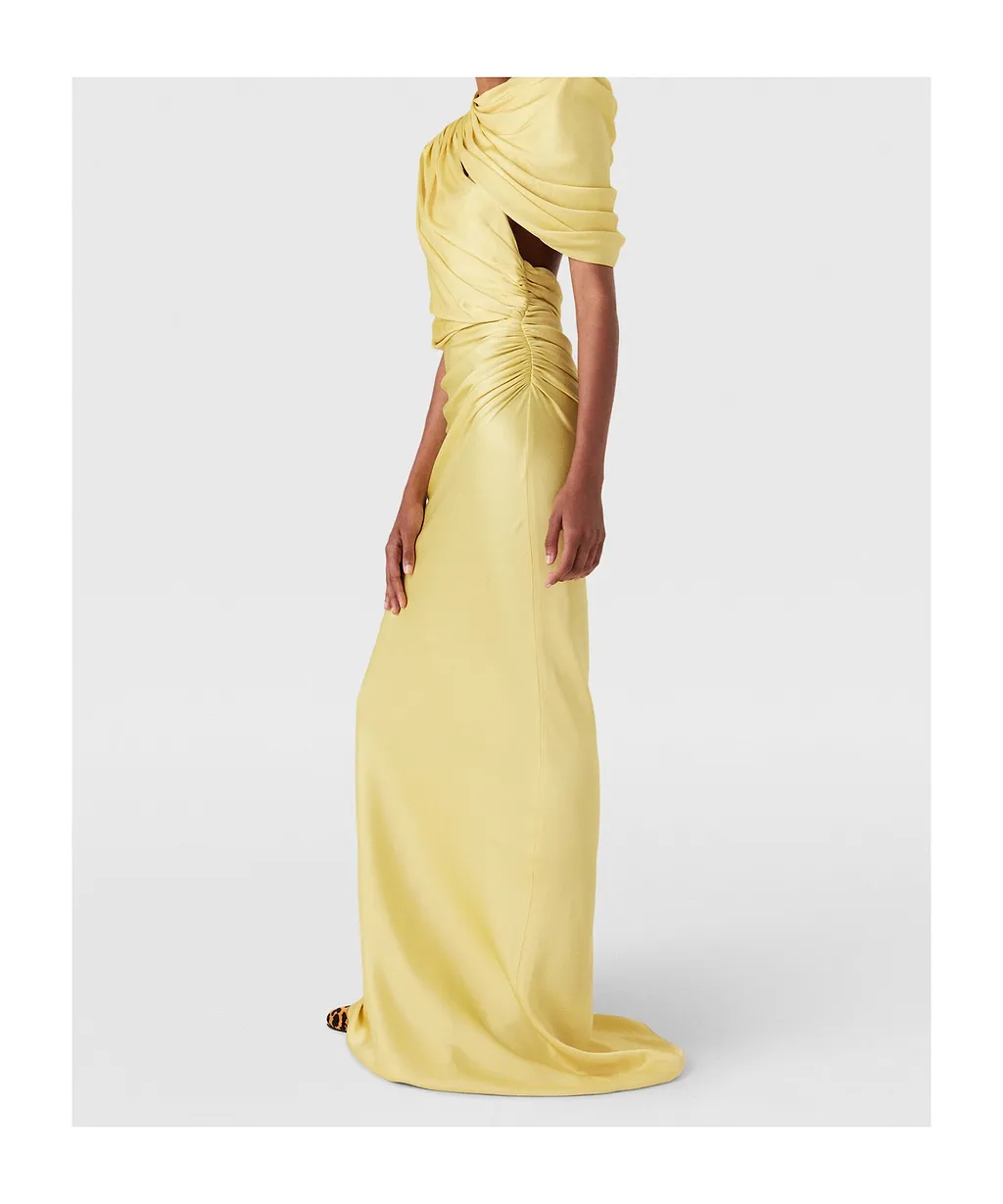 Stella Mccartney Wrap-Over Maxi Dress