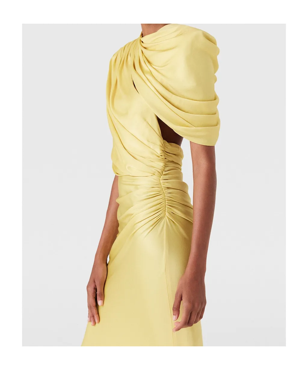 Stella Mccartney Wrap-Over Maxi Dress