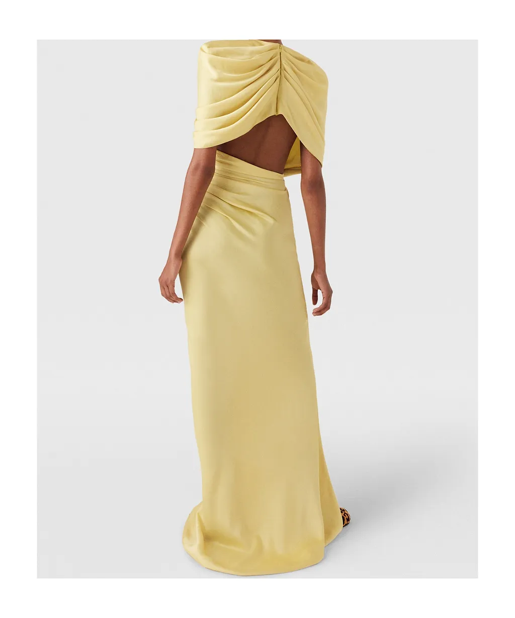 Stella Mccartney Wrap-Over Maxi Dress