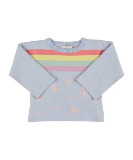 Striped Long-Sleeved Sweater