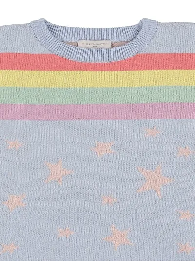 Striped Long-Sleeved Sweater