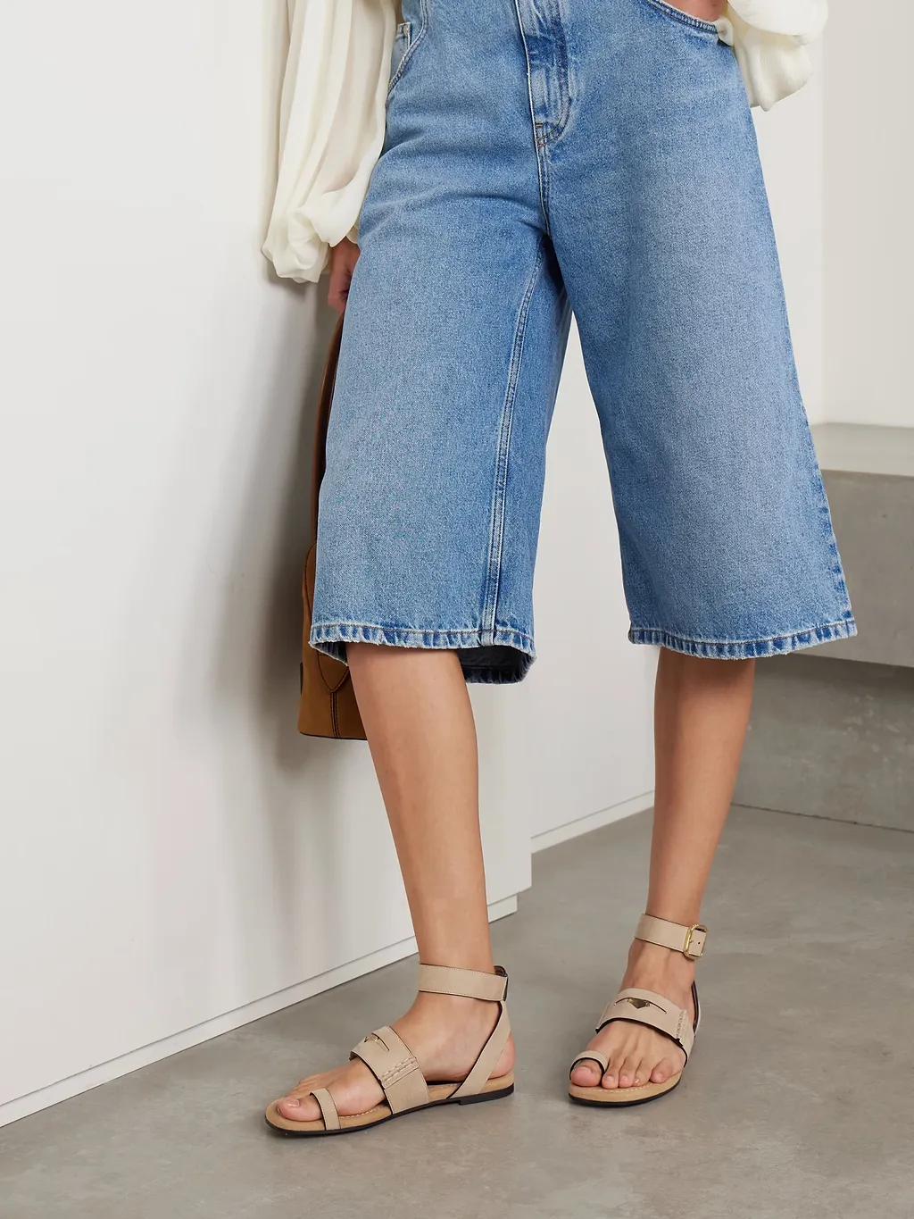 Suede Sandals