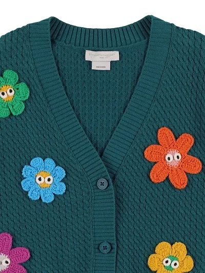 Twisted Knitted Cardigan