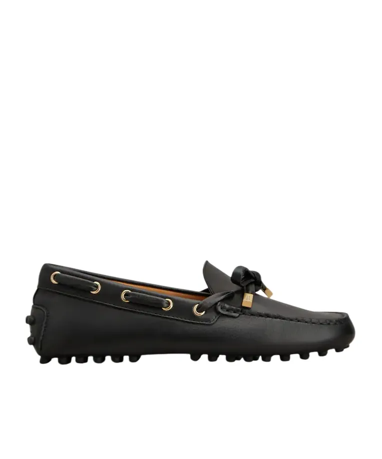 Tod's Gommino Bow Detail Flat Shoes