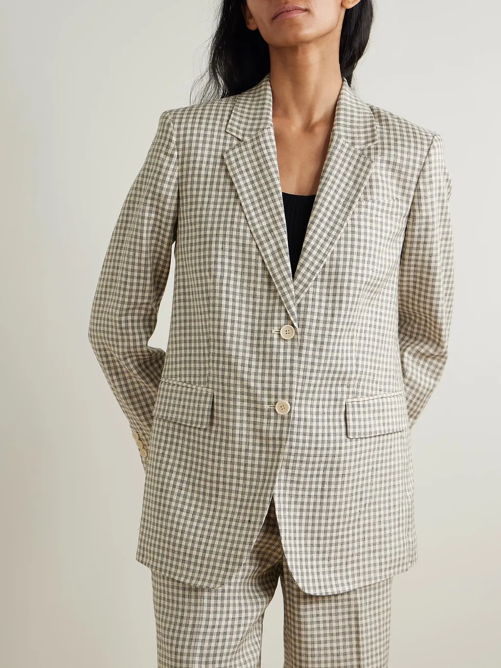 Single-Breasted Suit Jacket