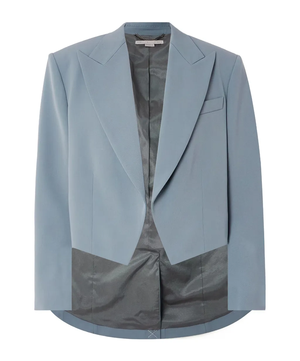 Wool Blend Suit Jacket