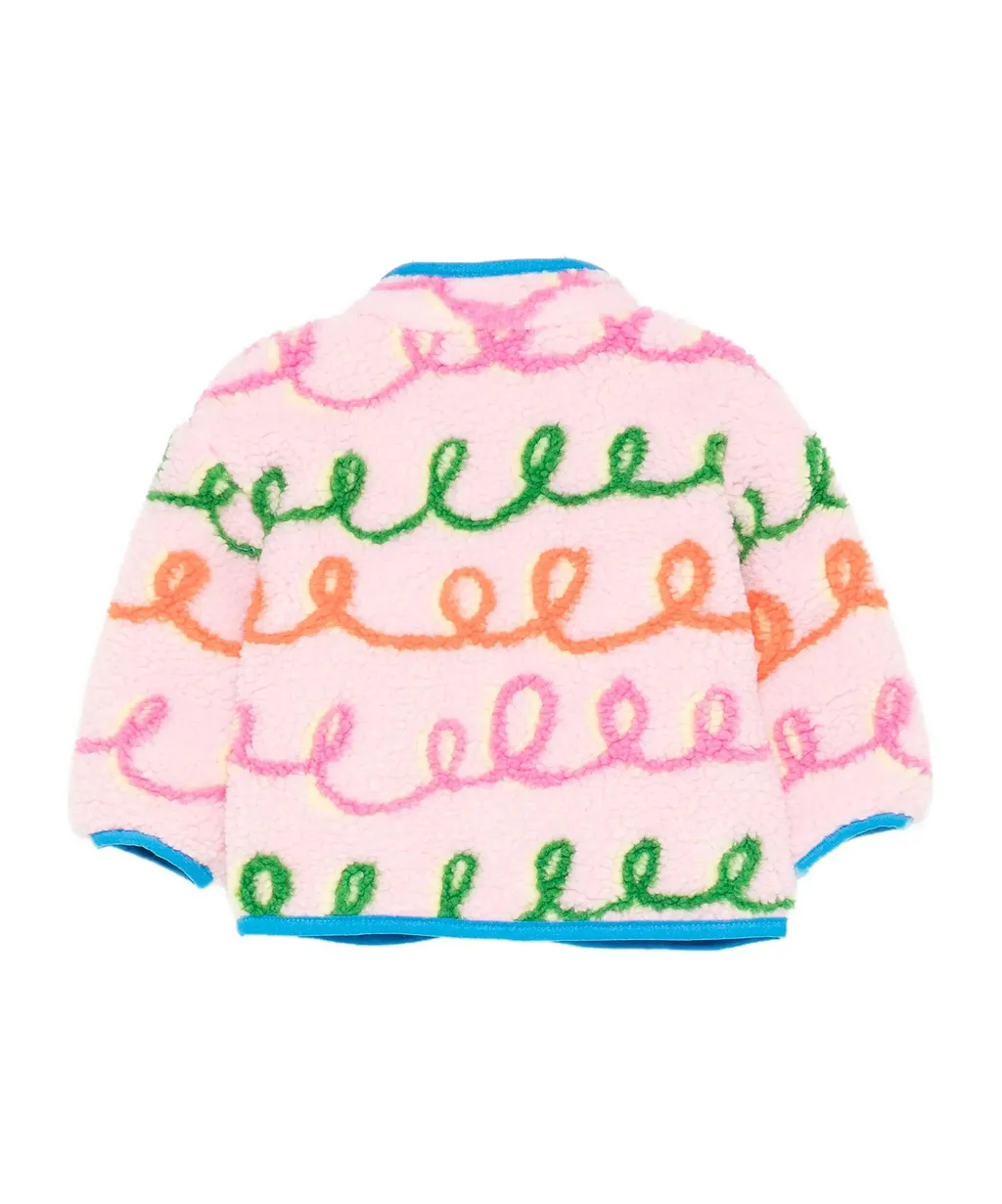 Stella Mccartney Kids Fleece Zipped Jacket