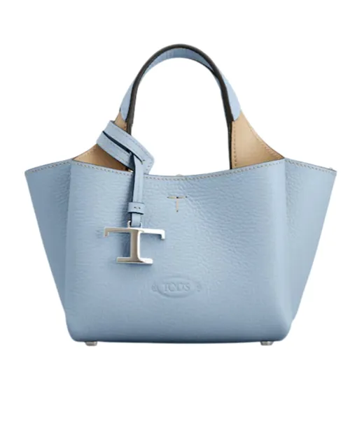 Logo-Pendant Tote Bag