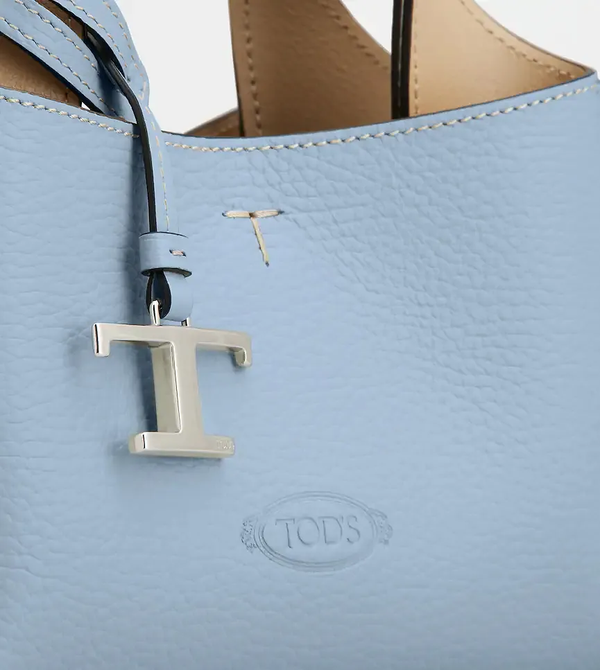 Logo-Pendant Tote Bag