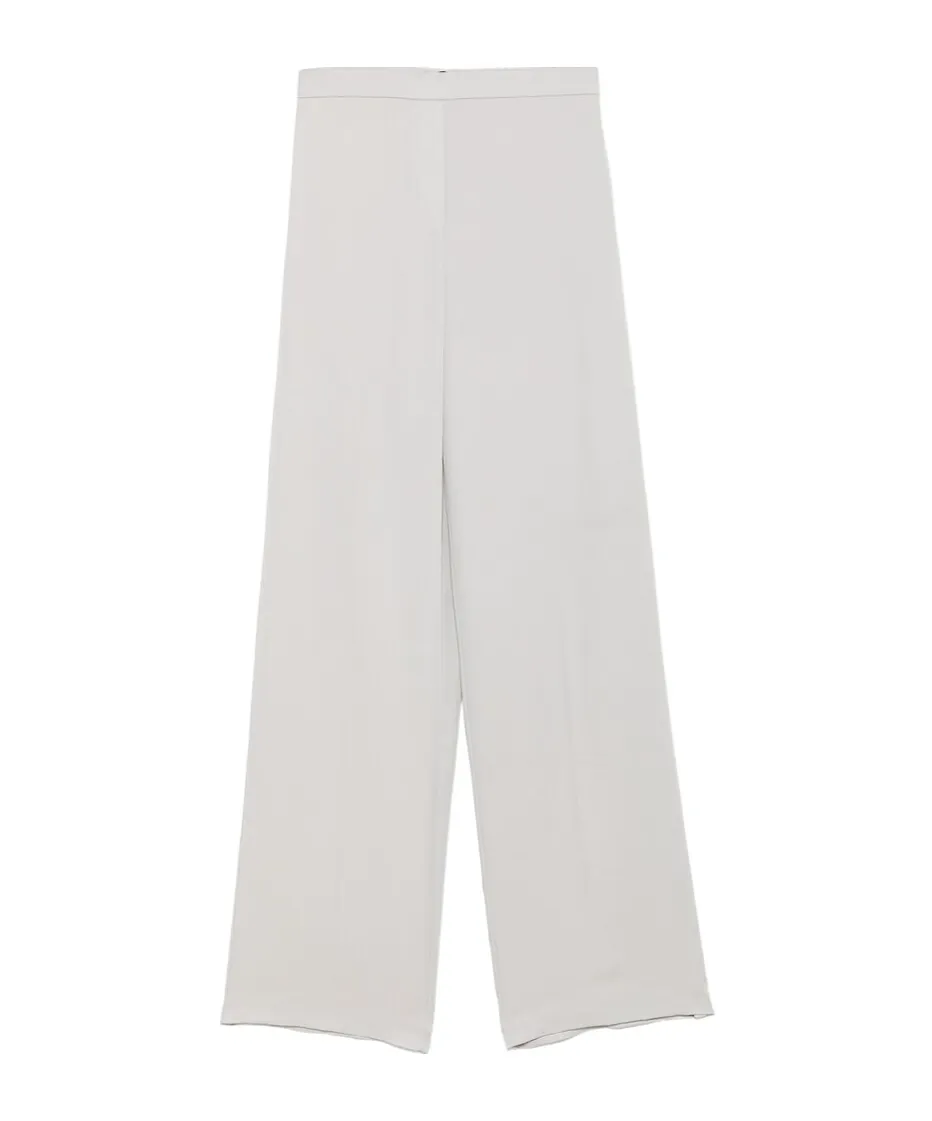 Theory Georgette Wide-Leg Pull-On Pants