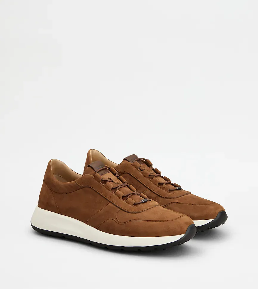 Red Dot Suede Sneakers
