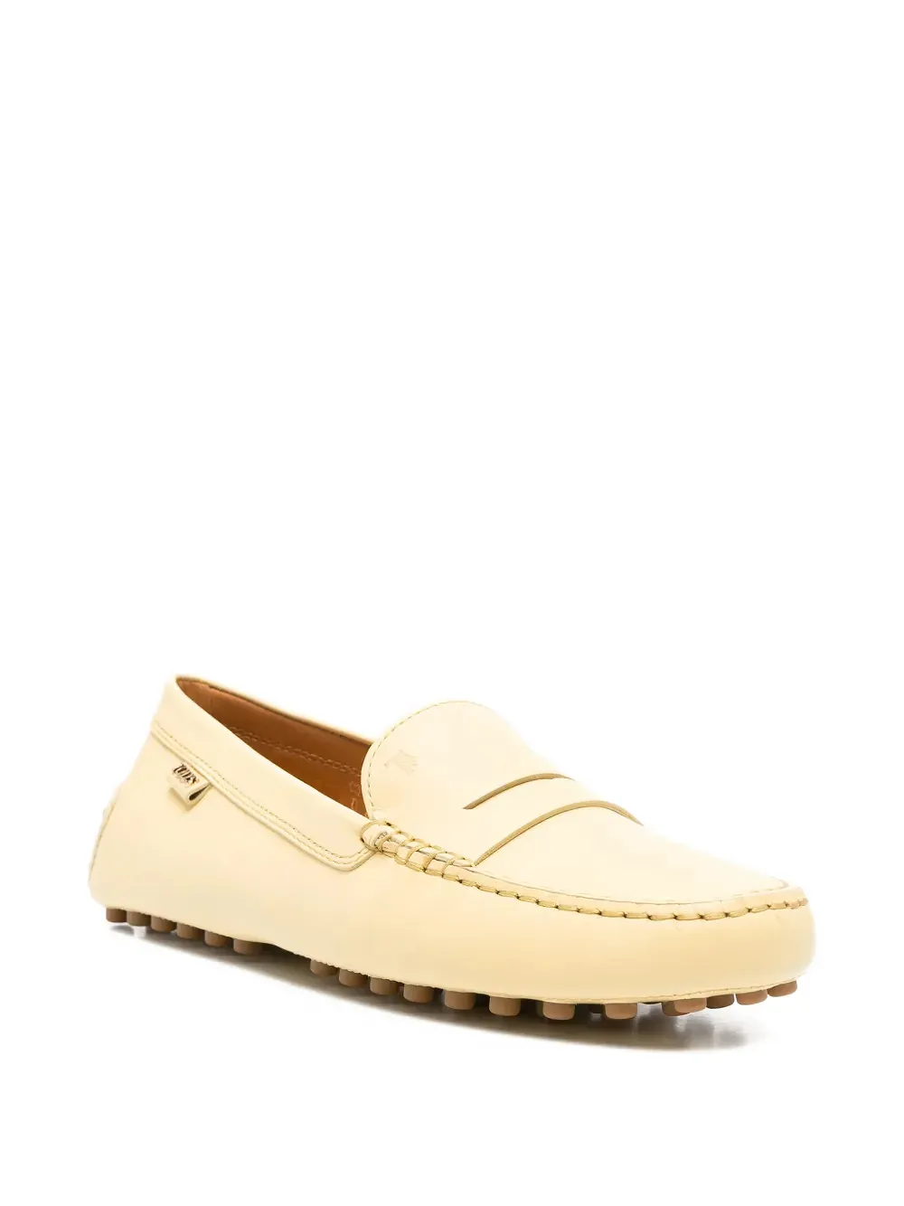 Penny-Strap Leather Loafers
