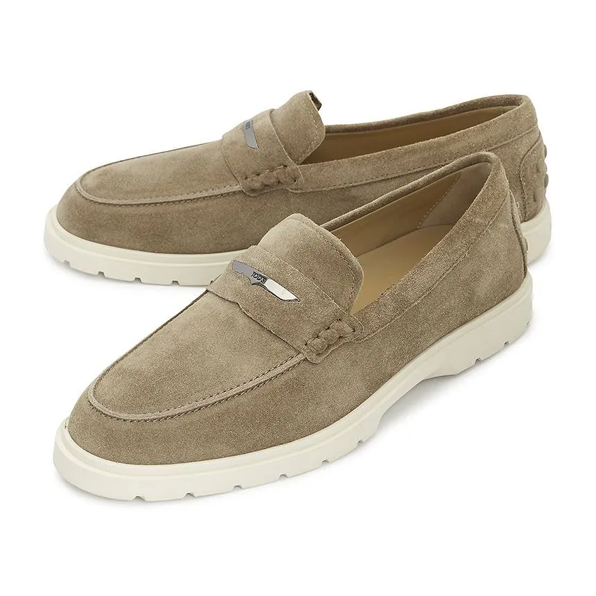 Suede Leather Loafers