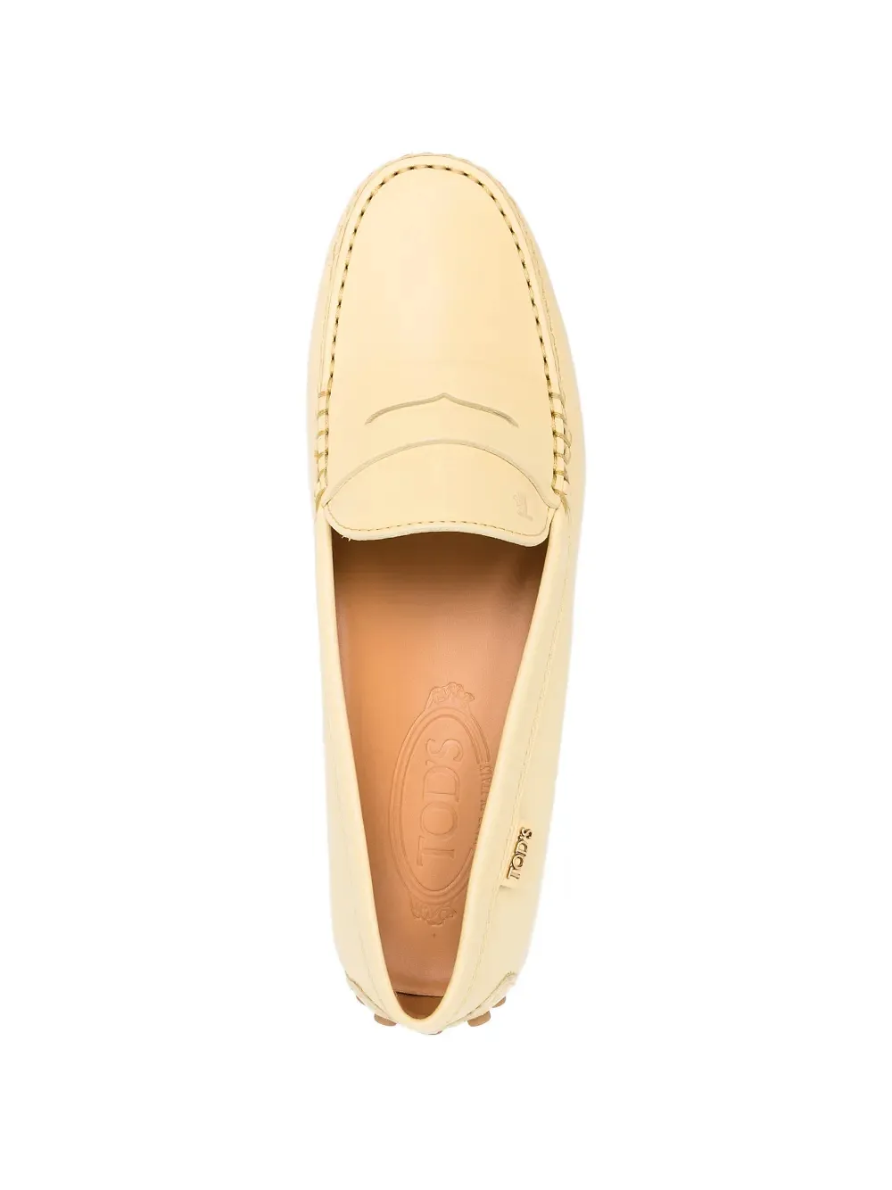 Penny-Strap Leather Loafers