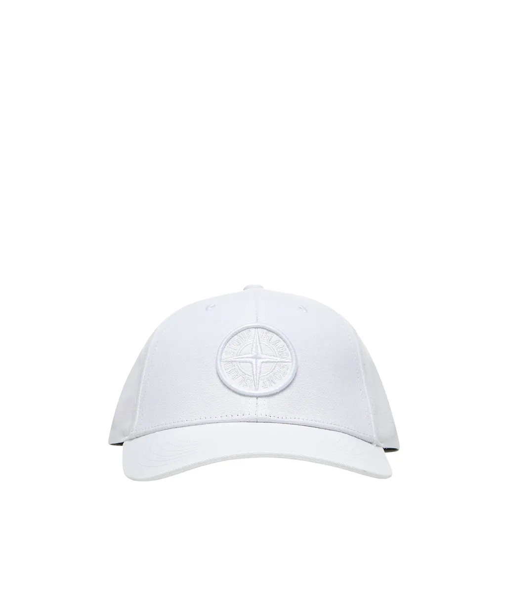 Stone Island Logo Embroidered Baseball Cap