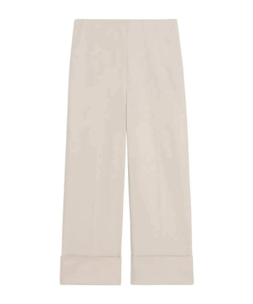 Theory High-Waist Cuff Pants