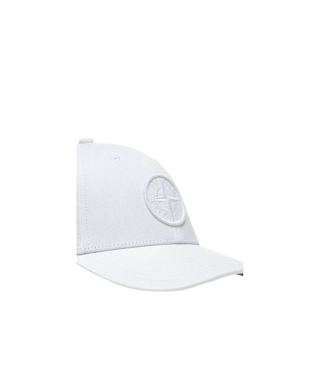 Stone Island Logo Embroidered Baseball Cap