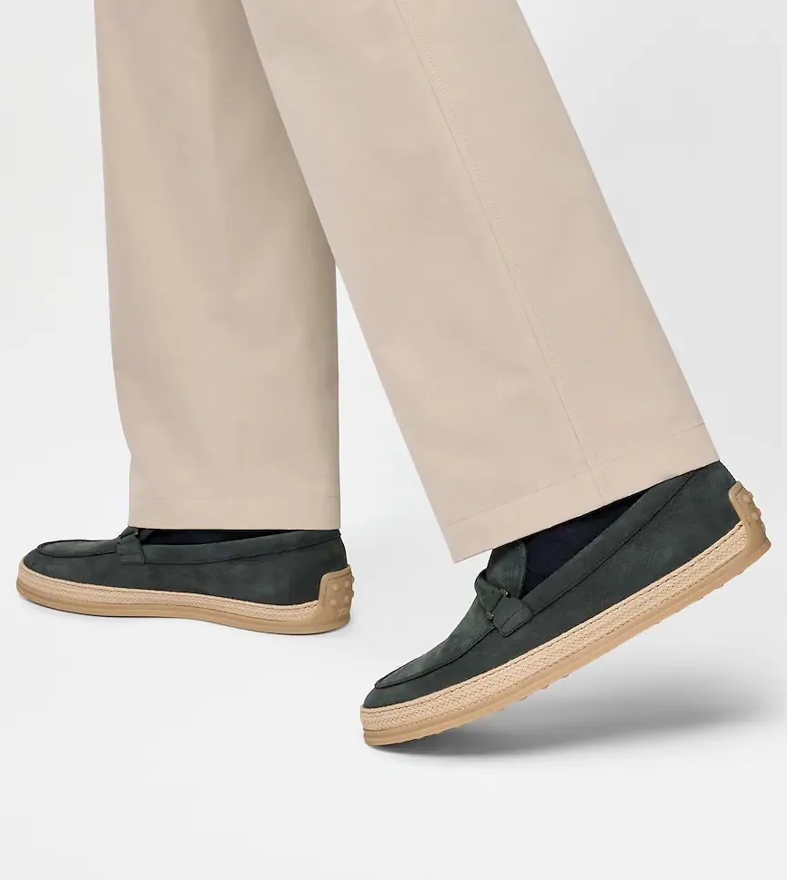 Suede Loafers