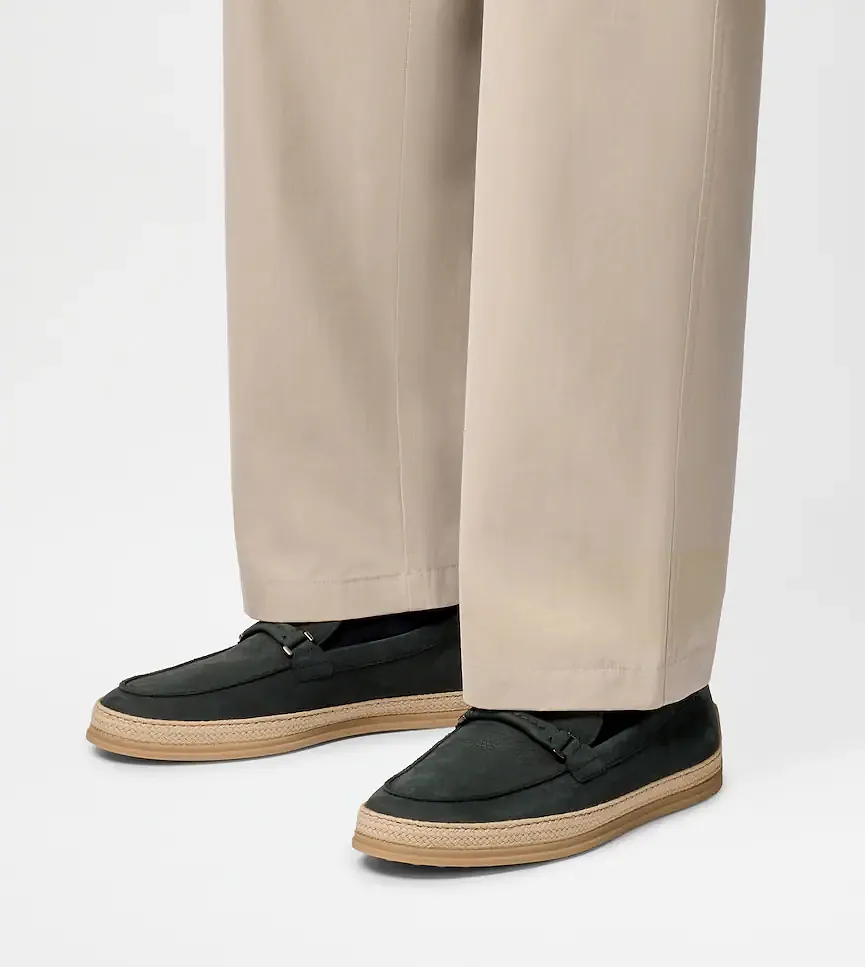 Suede Loafers