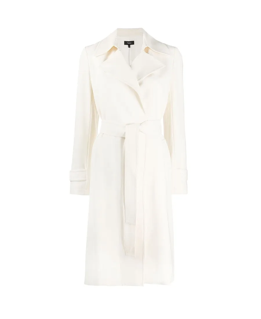 Theory Admiral Crepe Oaklane Trench Coat